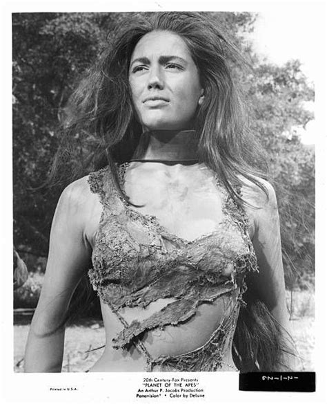 Linda Harrison Wearing Only Rages In A Scene From The Film Planet Of