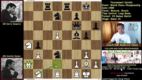 Greatest Chess Games Of All Time 12 Karpov Vs Kasparov Greatest