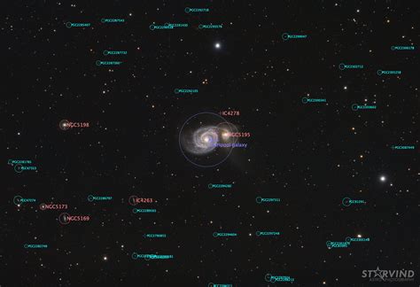 M51 The Whirlpool Galaxy Starvind
