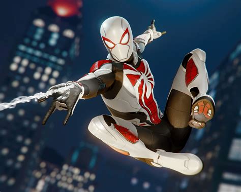 1280x1024 Resolution Miles Morales Spider Man White Suit 1280x1024 Resolution Wallpaper