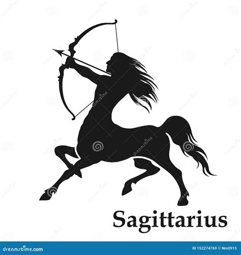 Sagittarius Vector Illustration Cartoondealer Com