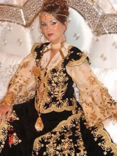 Algerian Folk Clothing From Different Regions Of The Country