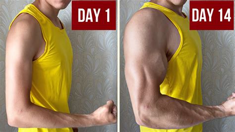Get Bigger Arms In 2 Weeks At Home Youtube