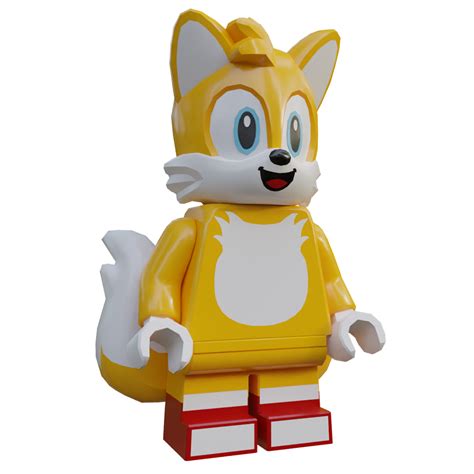 Lego Tails Blend Fbx Mmd By Langtanium On Deviantart