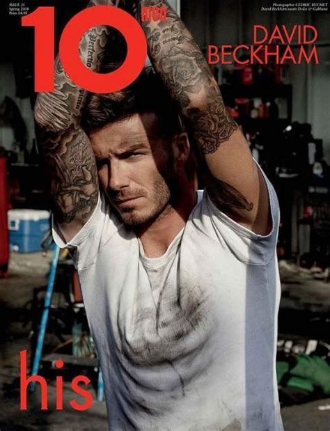 David Beckham 10 Men Magazine Cover United Kingdom February 2010