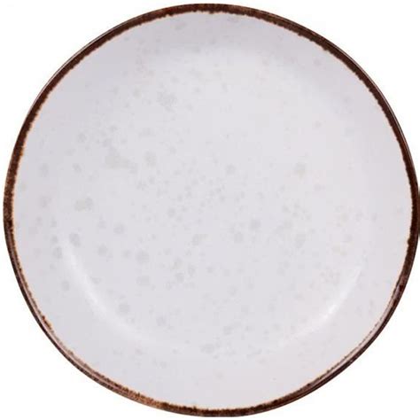 Assiette Creuse Polaire 20 Cm Lot De 6 Table Passion NEURE Blanc