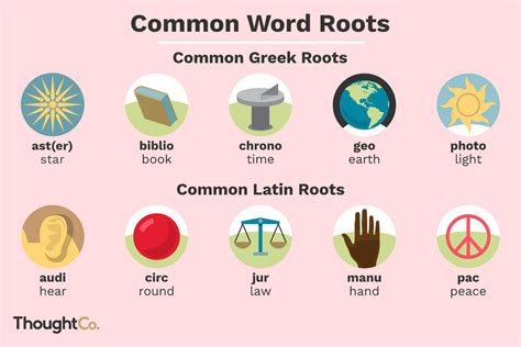 50 Greek And Latin Root Words