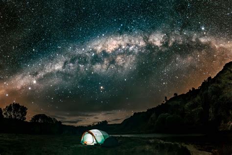 Camping Under The Stars By Julia Crim