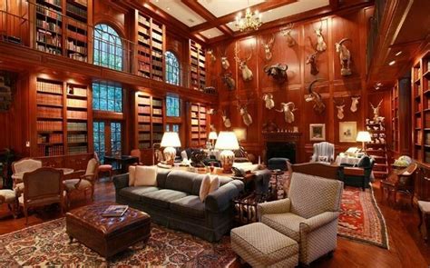 Library And Study Room Luxury Home Library Georgian Style Homes