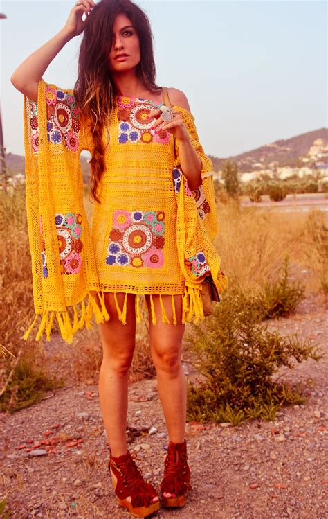 Boho Chic Dress Vestidos De Ganchillo Ganchillo Ropa Ropa Crochet
