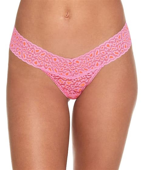 Hanky Panky Leopard Cross Dyed Low Rise Thong And Reviews Bare Necessities Style 7j1051