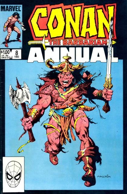 Conan The Barbarian Annual 3 Conan The Barbarian And