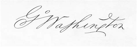 George Washington Signature Stock Illustration Download Image Now