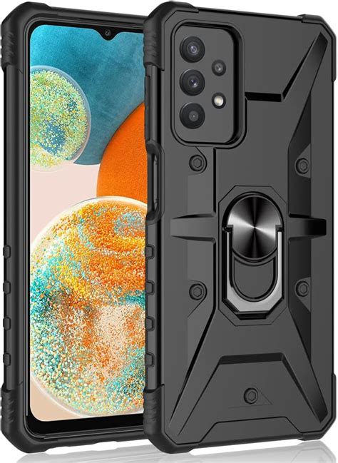 Syoner Shockproof Phone Case Cover With Built In Rotatable
