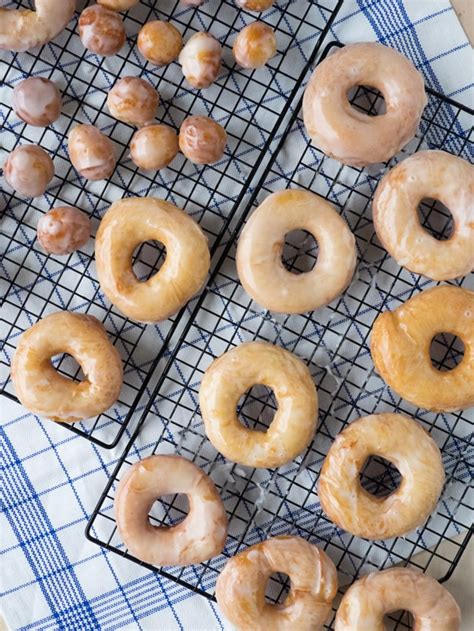 Original Glazed Donuts Krispy Kreme Recipe Copycat On Platter Talk