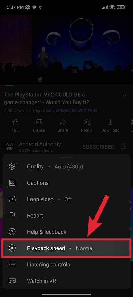 How To Speed Up Youtube Videos Or Slow Them Down Android Authority