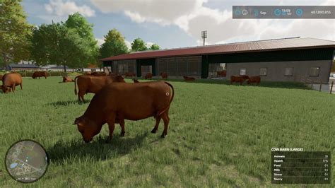 Cow Barn Big V Fs Farming Simulator Mod Fs Mod