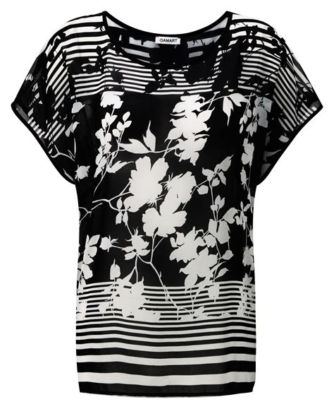 Damart Printed Top Product Code B522 Clothes For Women Fashion