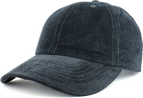 Trendy Apparel Shop Cotton Corduroy Unstructured Baseball Cap Dad Hat