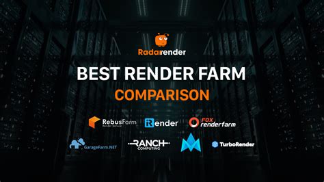 Best Render Farms Comparison Update Radarrender