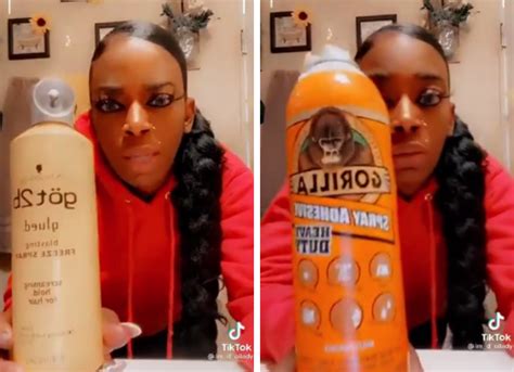 Woman Uses Gorilla Glue On Hair Instead Of Hairspray Gives Herself A