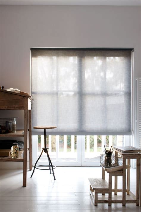 With This Linen Look Roller Shade 9729 From Bece You Add Nature To