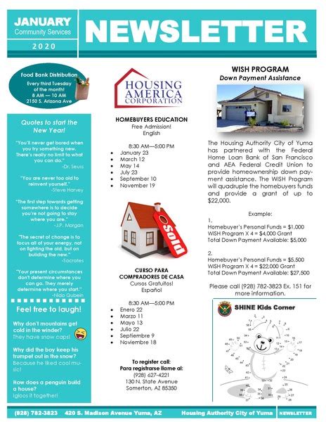 News January 2020 Newsletter Hacy Housing Authority Of The City