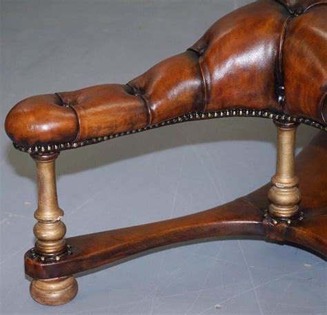 Chesterfield 18th Century French Brothel Bench Restored New Upholstery