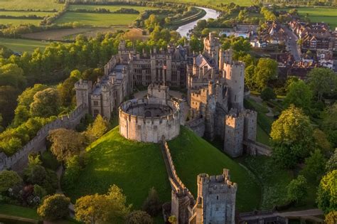 Arundels Castle Overlooking The River Arun Celebrates 950 Years Of