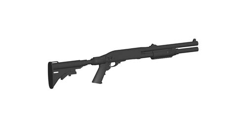 Obj File M870 Shotgun 🔫・model To Download And 3d Print・cults