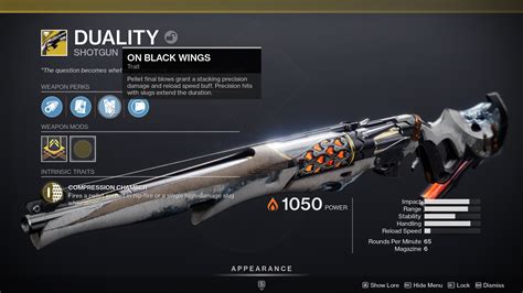 How To Get The New ‘duality Exotic Shotgun Perks Destiny Tracker