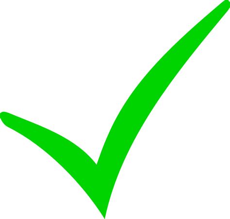 Checkmark Png Clipart Best