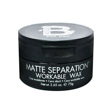 TIGI Bed Head For Men Matte Separation Workable Wax 2 65 Oz 75 G