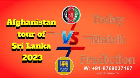 Sl Vs Afg 2023 Prediction Sri Lanka Vs Afghanistan 1st Odi Match