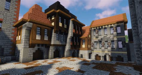 Medieval City Built On The Alenvins Project Rminecraftbuilds