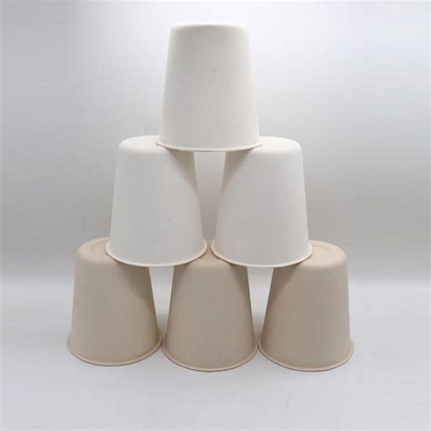 Eco Friendly Biodegradable Disposable Sugarcane Cup Bagasse Pulp Paper