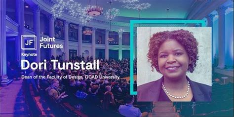 dori tunstall will be the keynote speaker at the joint futures conference in helsinki ocad