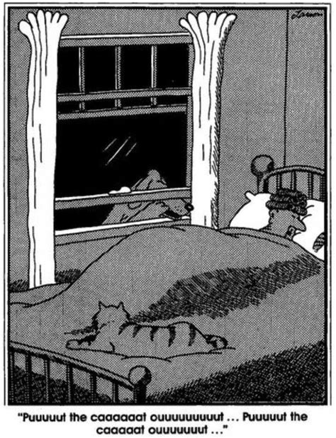 The 13 Best Far Side Comics For Cat Lovers Cats On Catnip Far Side