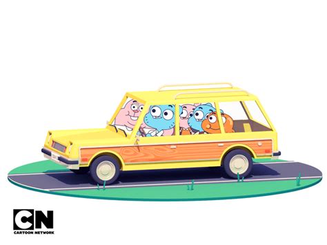 Cartoon Network Gumball By Guillaume Kurkdjian On Dribbble