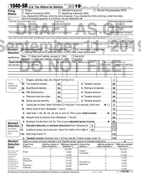 1040 Sr What You Need To Know About The New Tax Form For Seniors