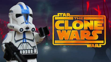 Custom Lego 501st Clone Trooper Clone Wars Phase 2 Youtube