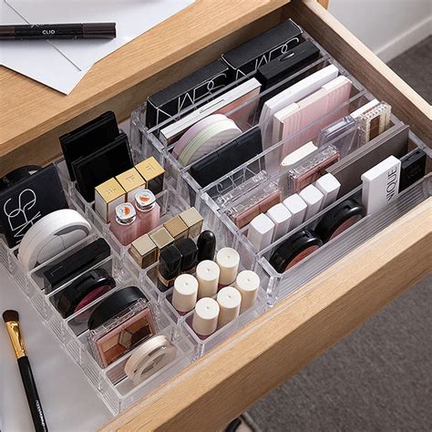 Clear Acrylic Makeup Organizer Cc Cream Storage Box Organizador