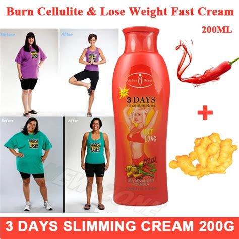 G Anti Cellulite Days Slimming Cream Chili Ginger Stubborn Fat