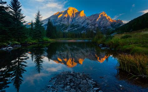 Beautiful Lake And Mountain Scenery Wallpaper By Rogue Rattlesnake On