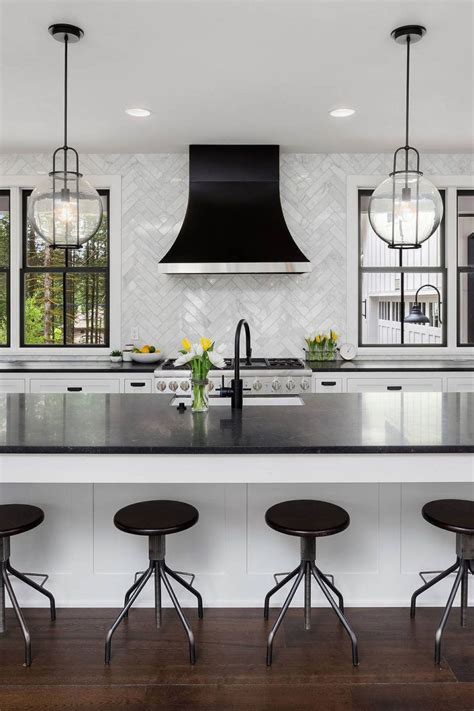 The following unique kitchen countertop ideas are perfect for all the kitchen lovers. 50+ Black Countertop Backsplash Ideas (Tile Designs, Tips ...