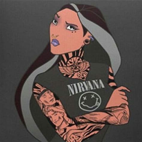 Disney Punk Pocahontas Disney Princess Tattoo Emo Disney Punk