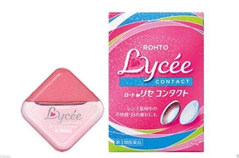 Rohto Lycee Eye Drops For Contact Lens 8ml Th