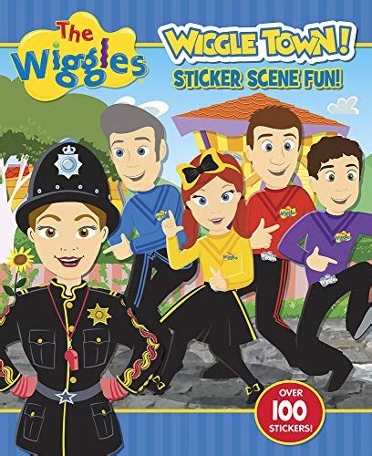 The Wiggles Wiggle Town Sticker Scene Fun The Wiggles