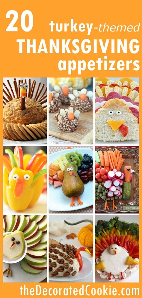 I love pumpkin pie too. THANKSGIVING APPETIZERS: 20 fun turkey-themed snacks ...