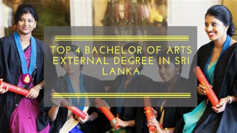 Top 4 Bachelor Of Arts External Degree In Sri Lanka